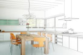 les éléments et équipements de la cuisine dans un prêt construction maison